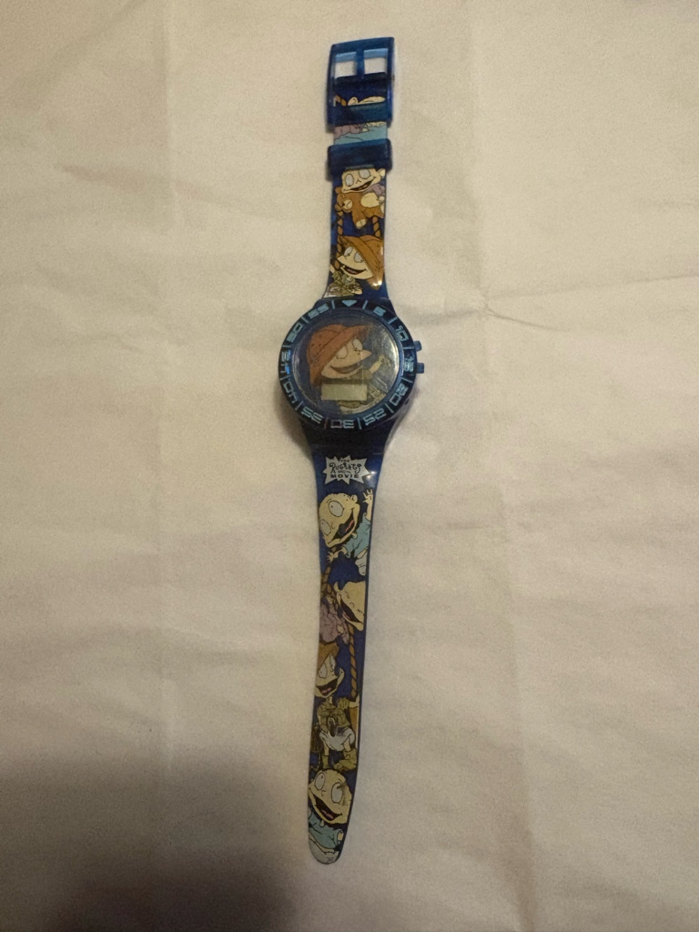 Vintage 1998 Y2K Burger King Rugrats Tommy Pickles Digital Kids Watch